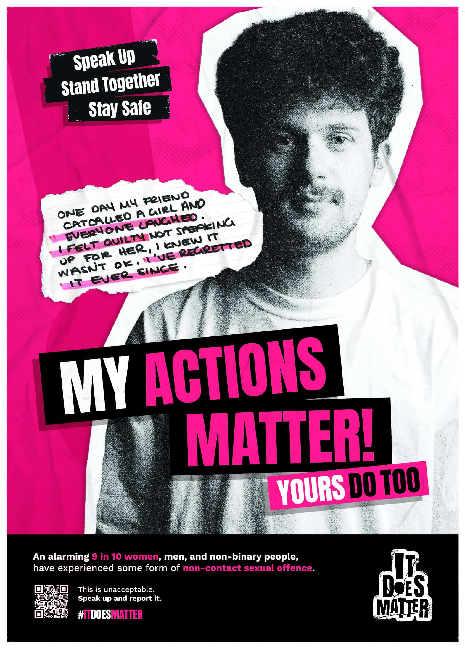 Speak Up Stand Together Stay Safe