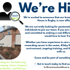 We’re Hiring at Kilsby House!